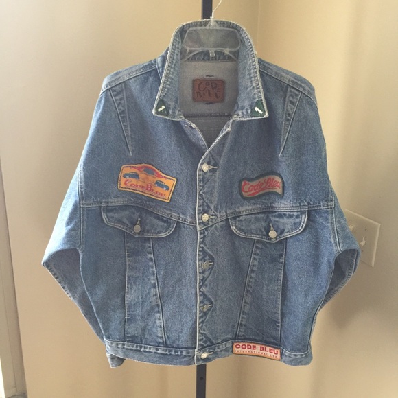 code bleu denim jacket